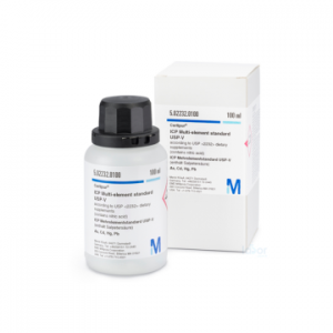 MERCK 502232 ICP Multi-element standard USP-V according to USP <2232> dietary supplements As, Cd, Hg, Pb Certipur® 100 mL